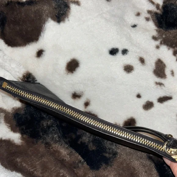 Michael Kors Black Pebbled Leather Clutch - Picture 3 of 6